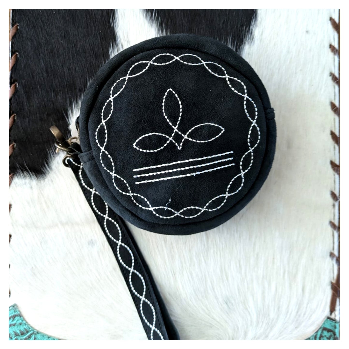 Boot Stitch Wristlet