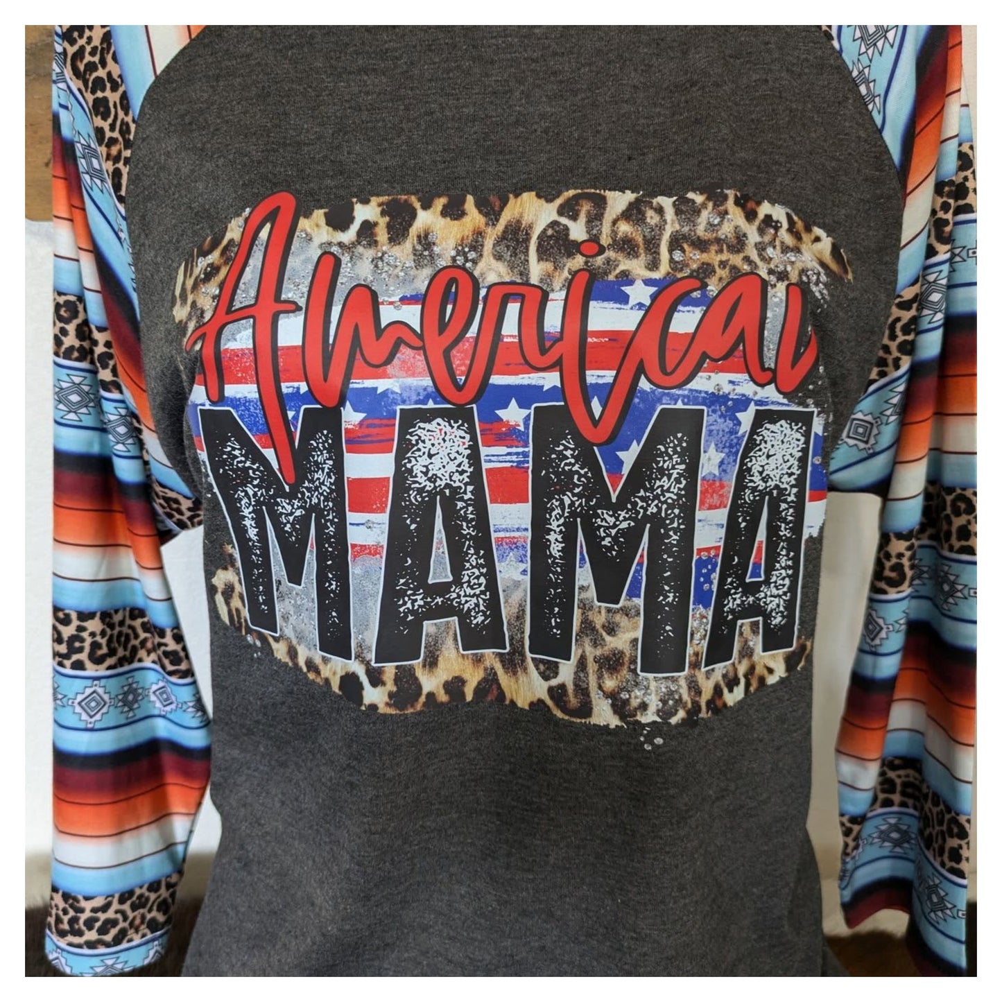 American Mama 3/4 Sleeve Raglan