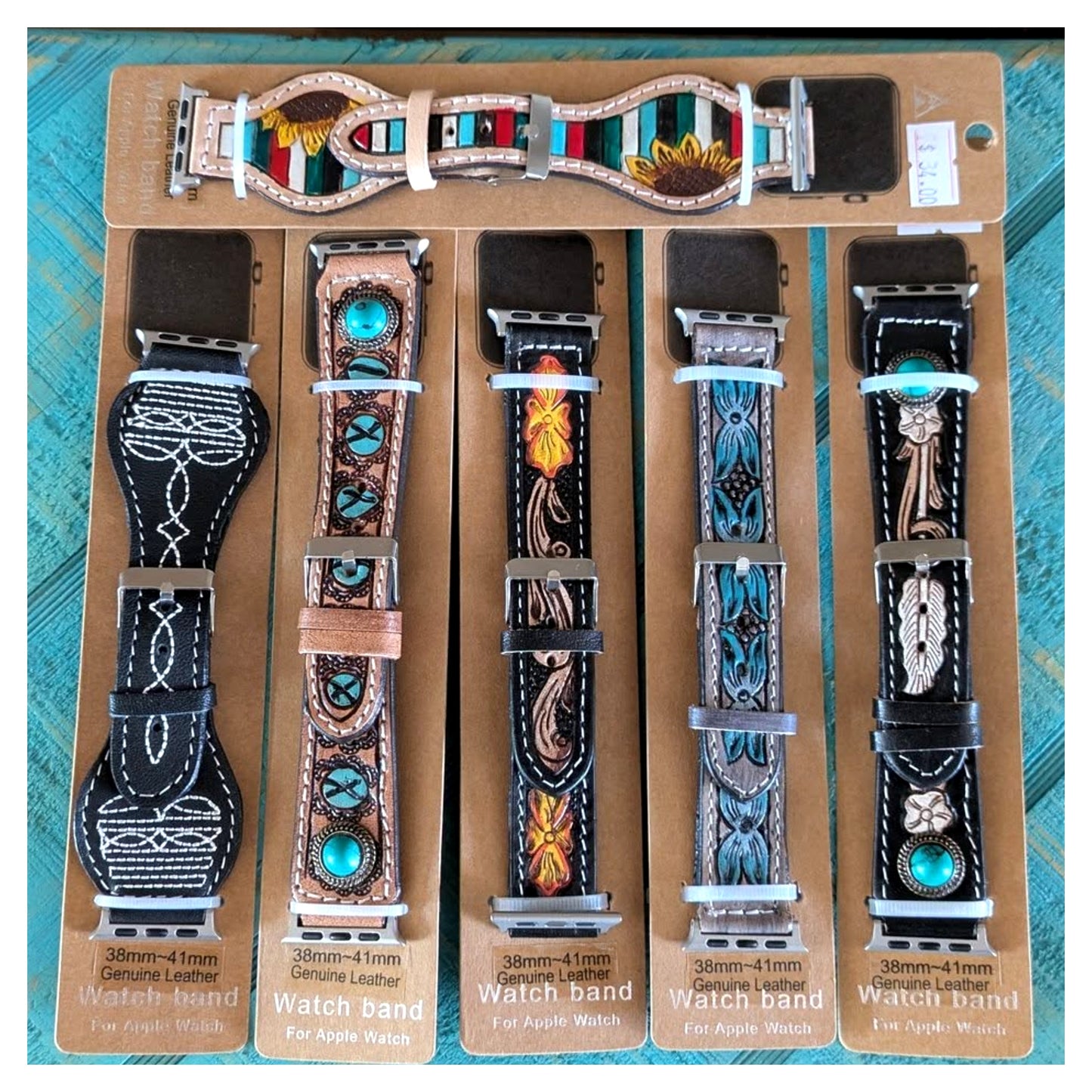 Leather Apple Watch Band