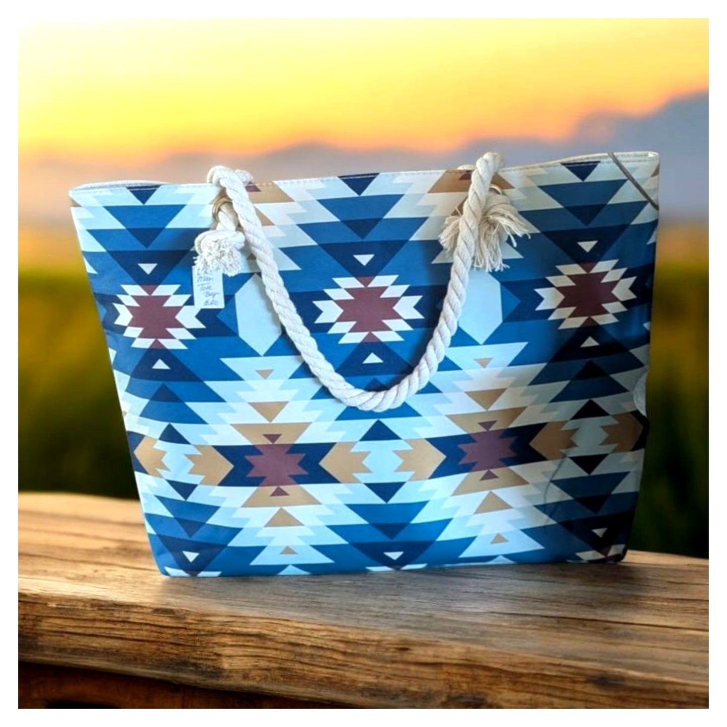 Blue Moon Tote Bag