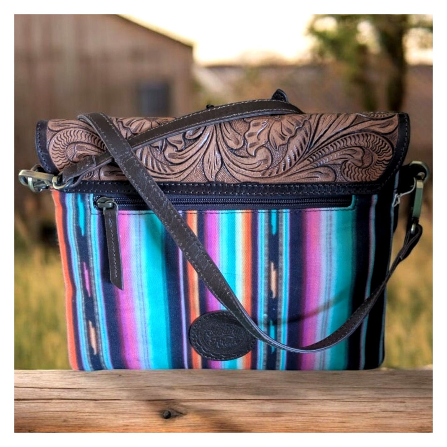 Saddle Up Serape Shoulder Bag