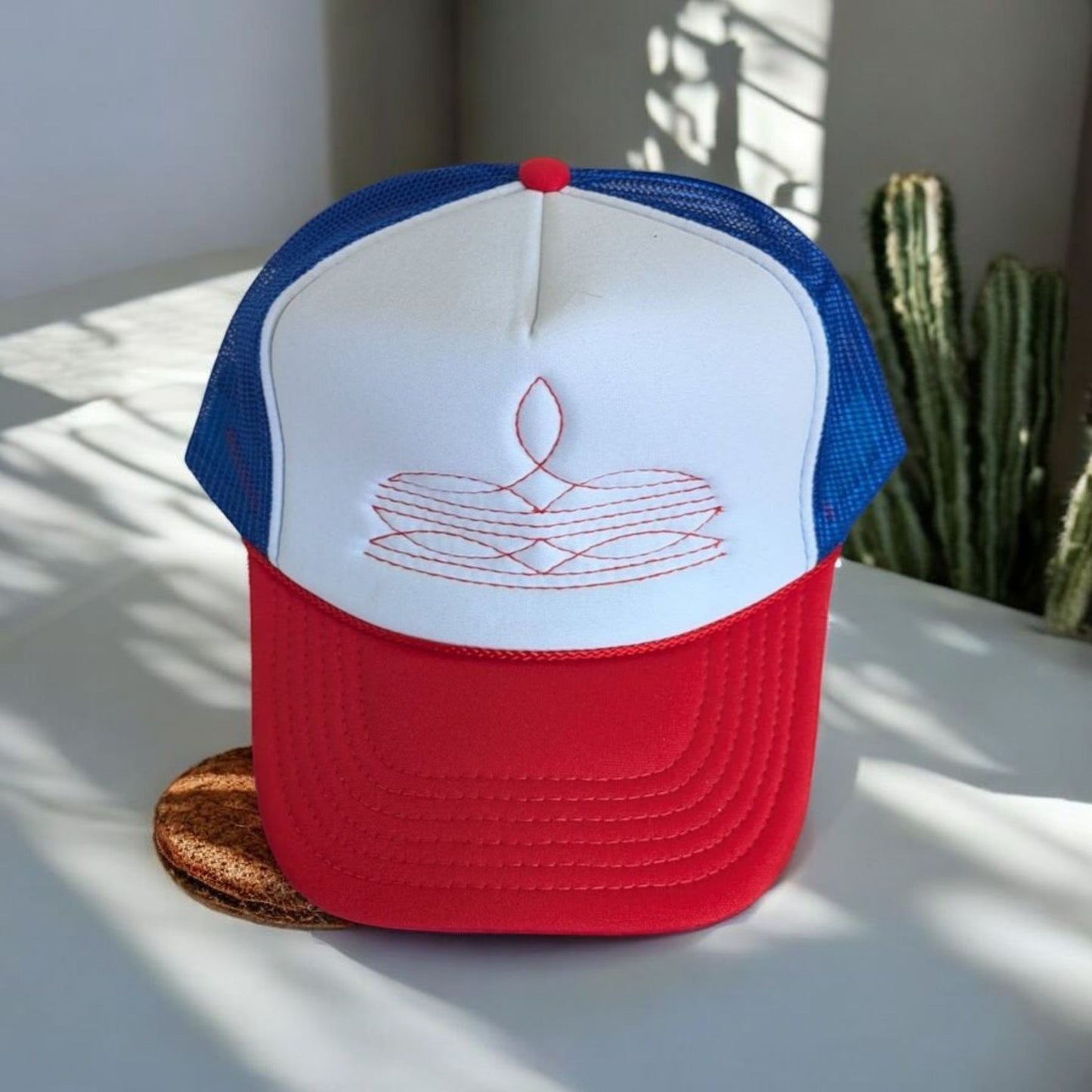 USA Boot Stitch Hat