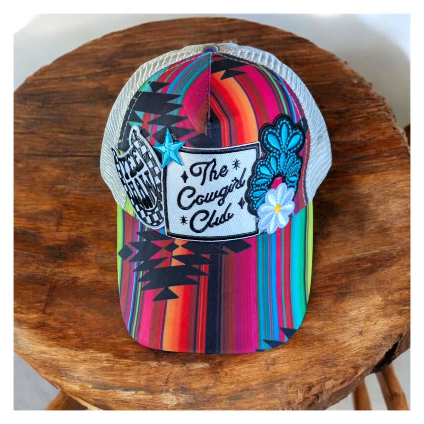 The Cowgirl Club Criss Cross Ponytail Hat