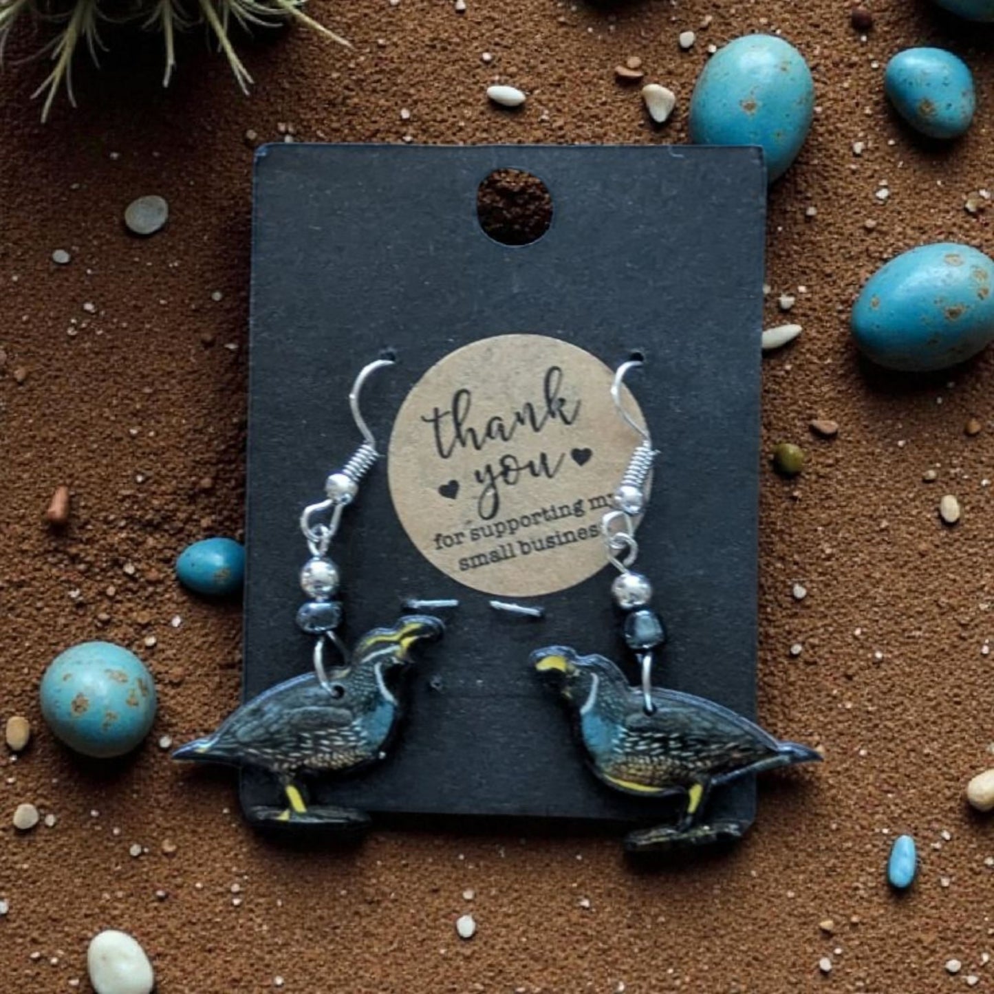 Quail Earrings