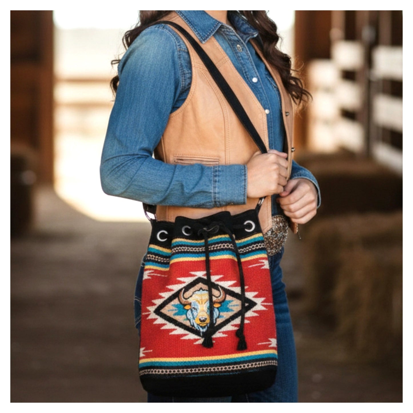 The Roaming Buffalo Hobo Bag