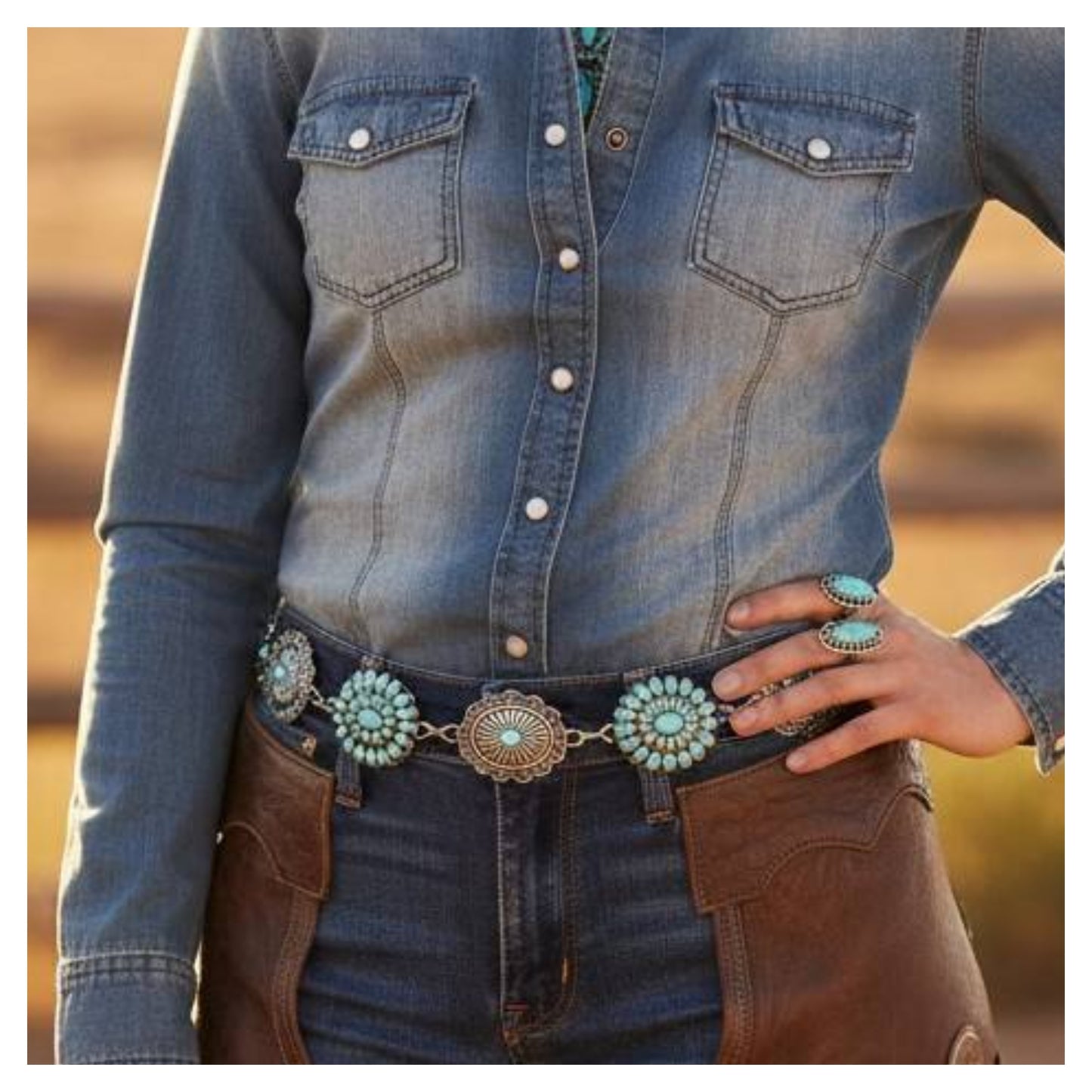 Rodeo Chain Belt