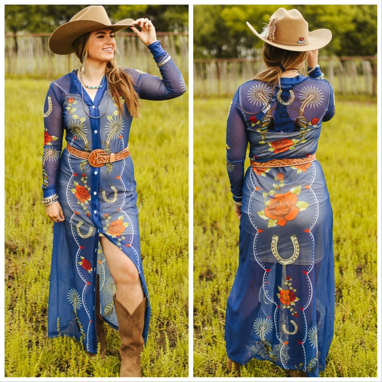 Dusty Spur Mesh Duster