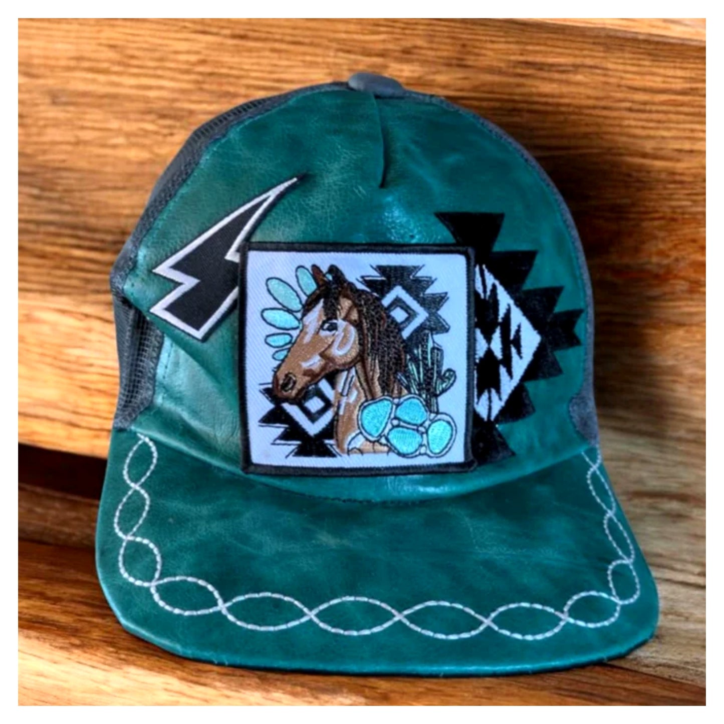 Badass Buckskin Leather Hat