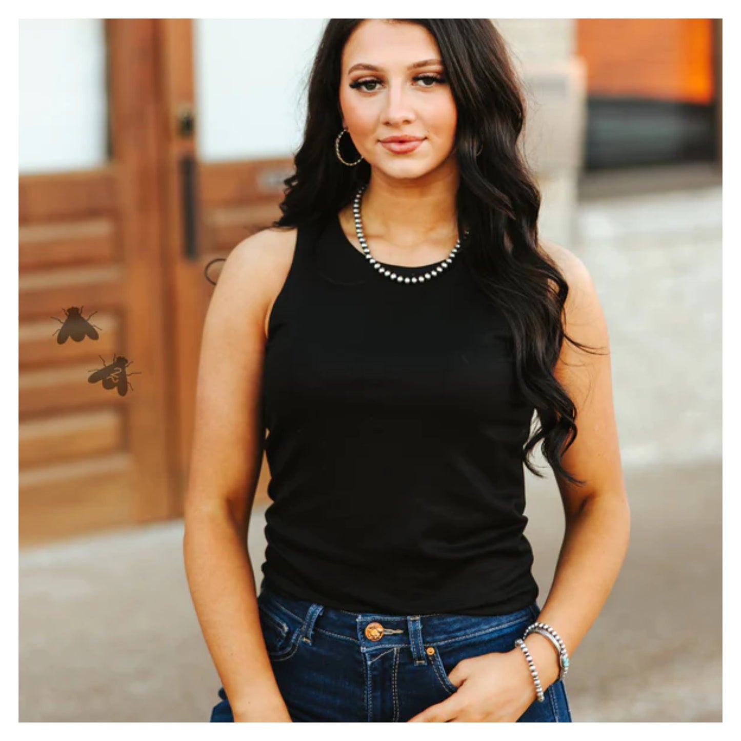 Basic Mock Tank/Black