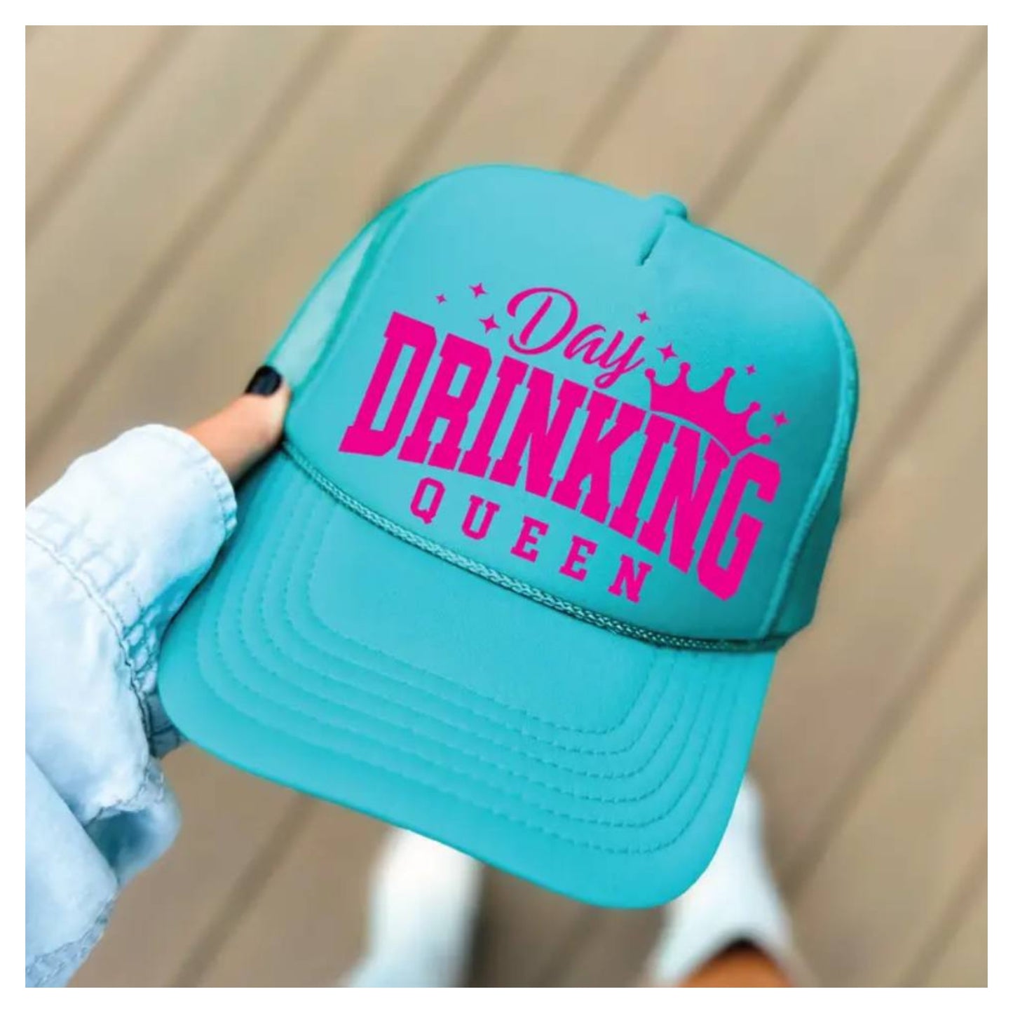 Day Drinking Queen Trucker Hat