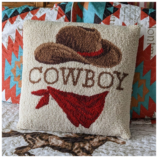 Cowboy Hook Latch Pillow