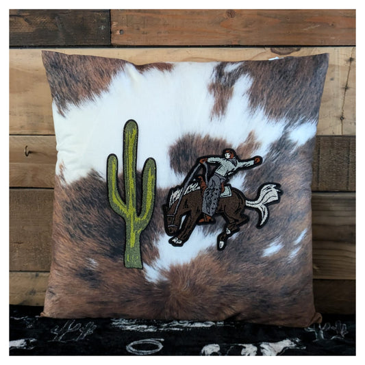 Buckin' Bronc/Cactus Pillow