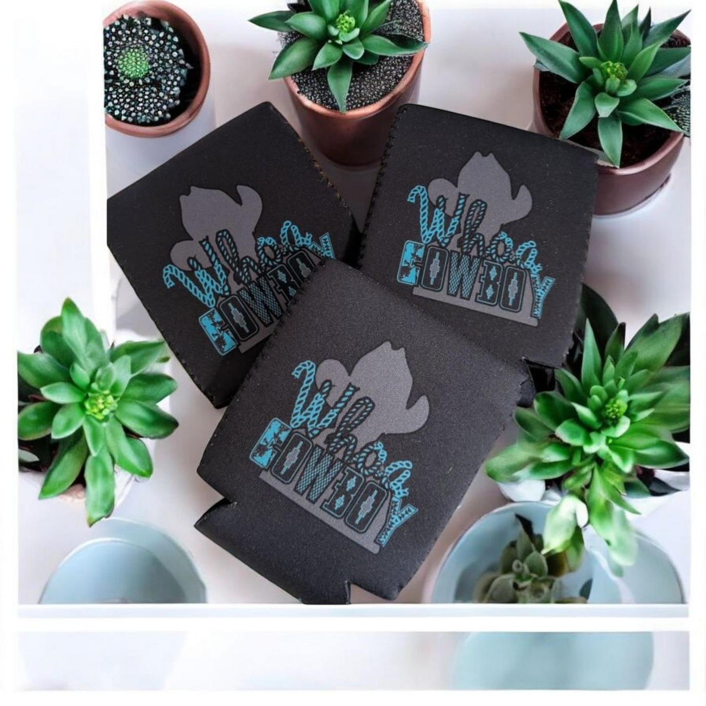 Whoa Cowboy Can Cooler