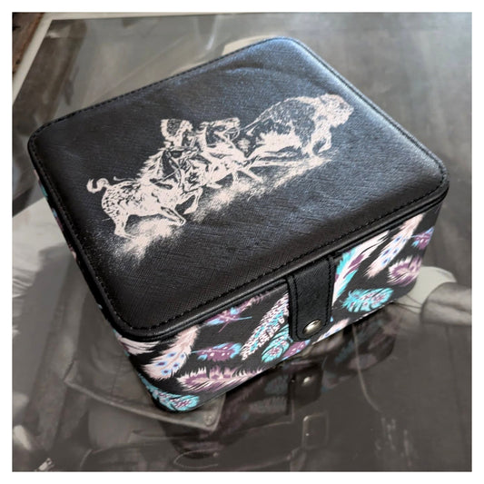 Feather Rain Jewelry Box