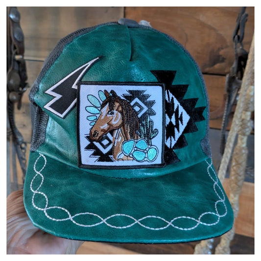 Badass Buckskin Leather Hat