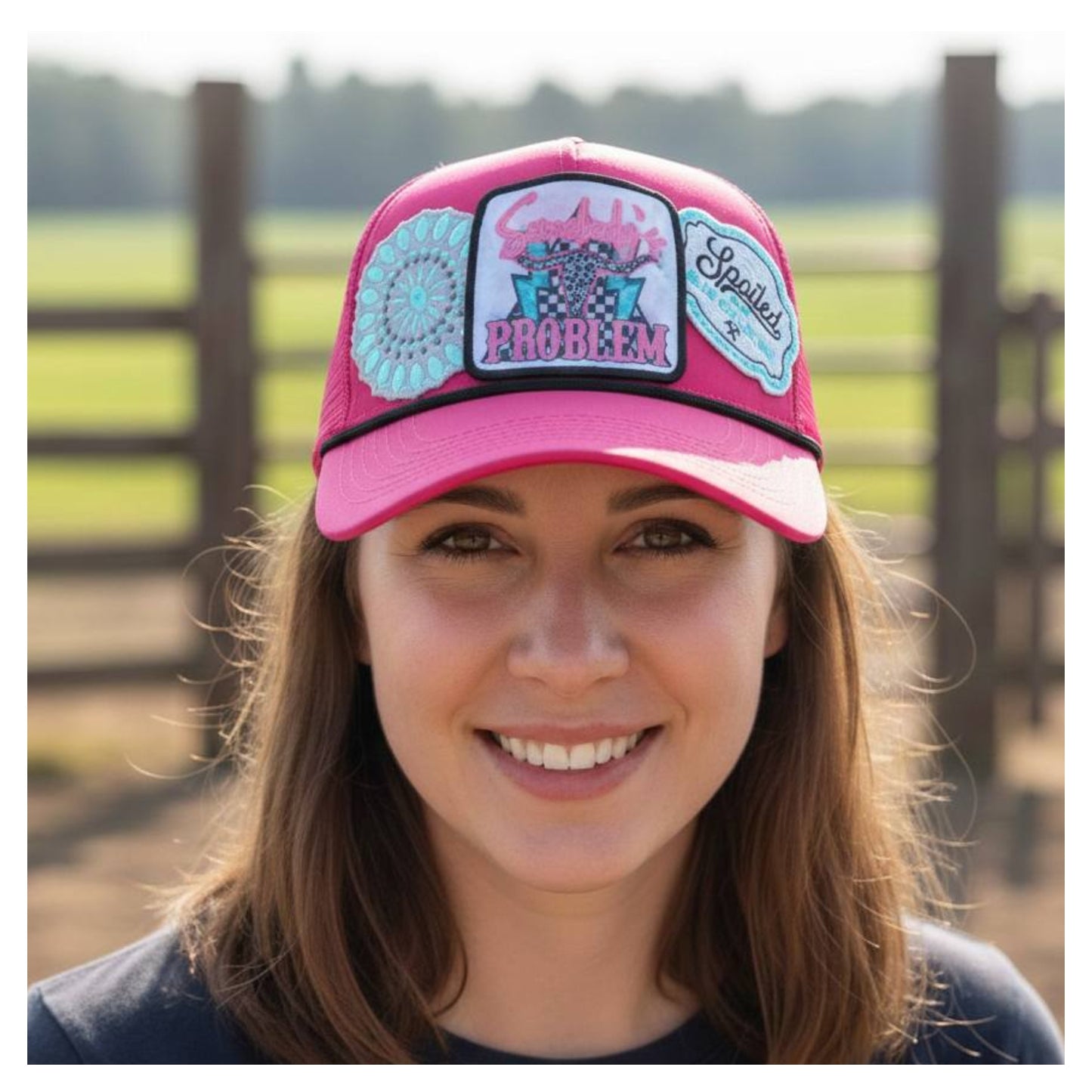 Somebody's Problem Ponytail Hat