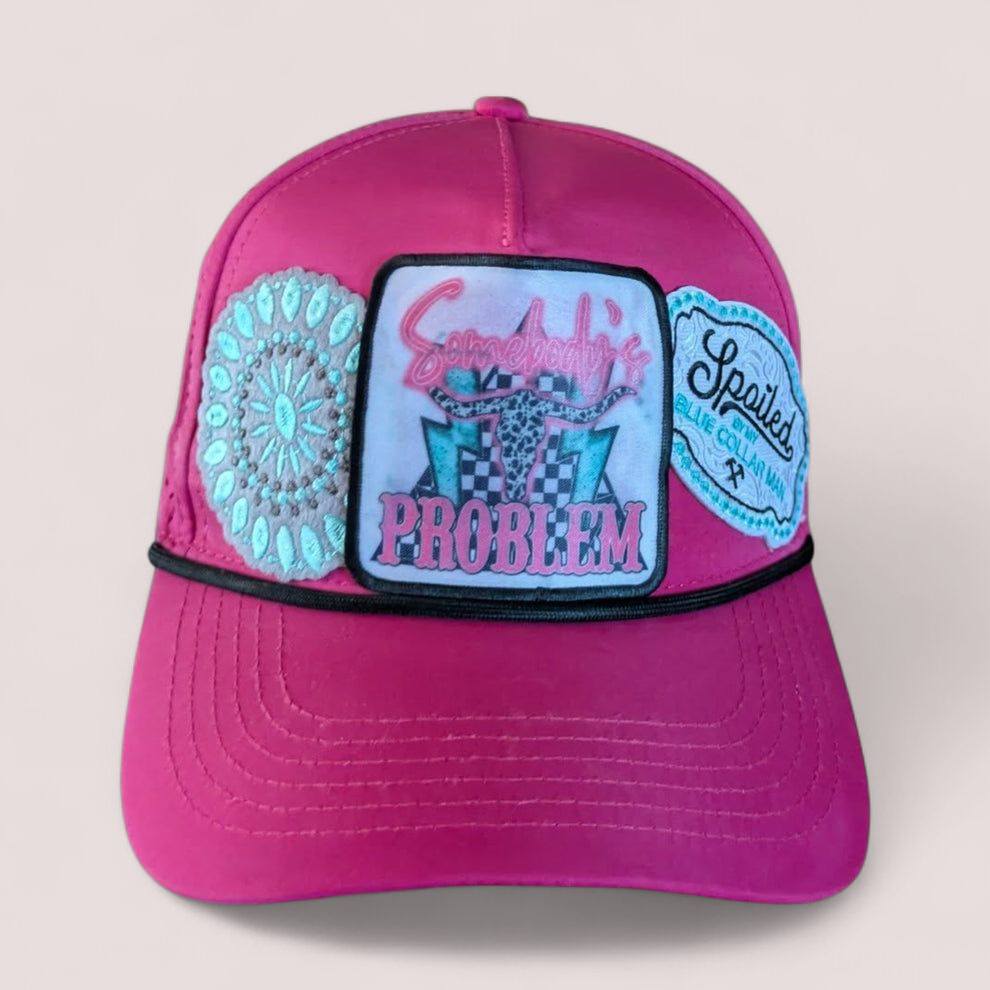 Somebody's Problem Ponytail Hat