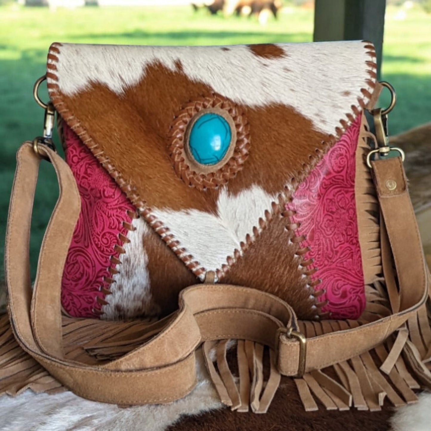 Wild Gringa Leather Crossbody Bag