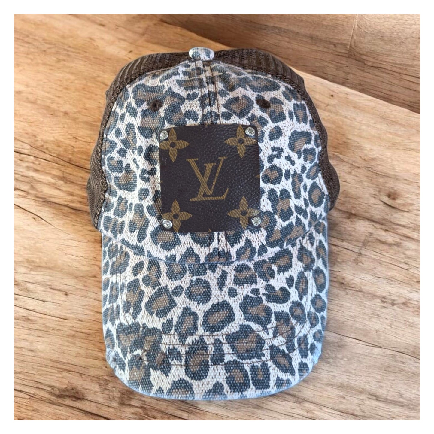 LV Leopard Hat