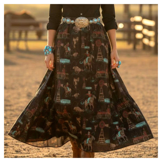 God's Country Maxi Skirt