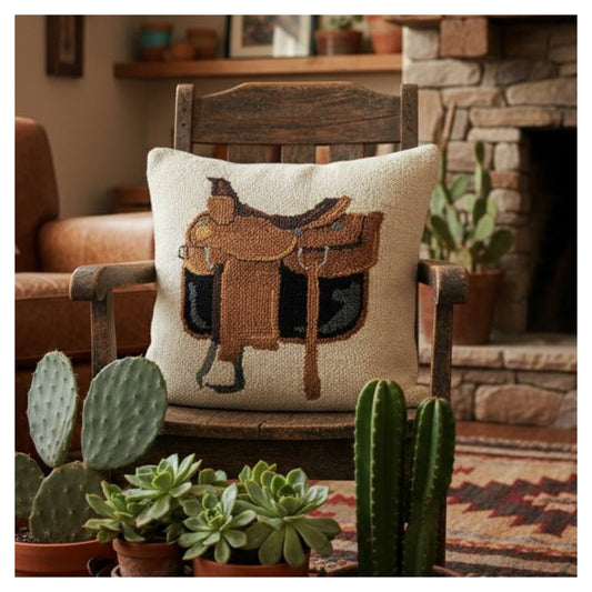 Saddle Hook Latch Pillow