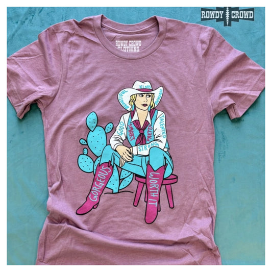 Cowgirl Affirmations Tee