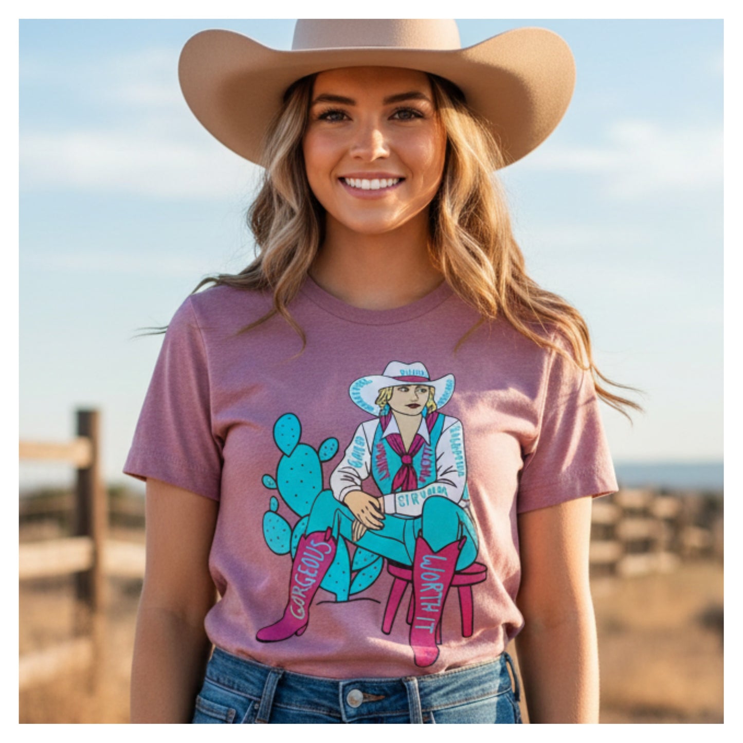 Cowgirl Affirmations Tee