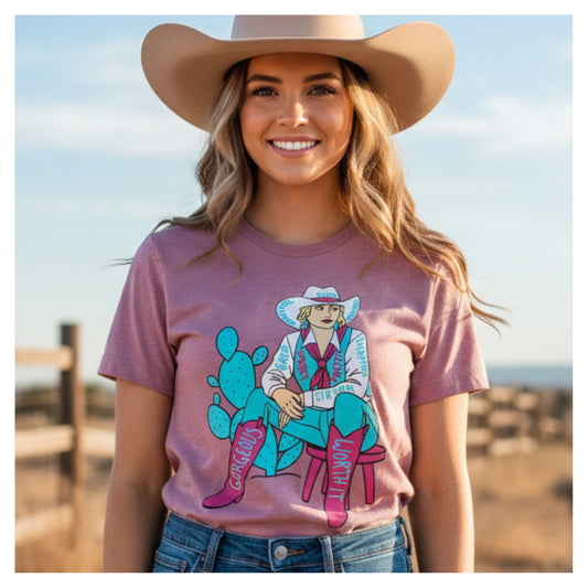 Cowgirl Affirmations Tee