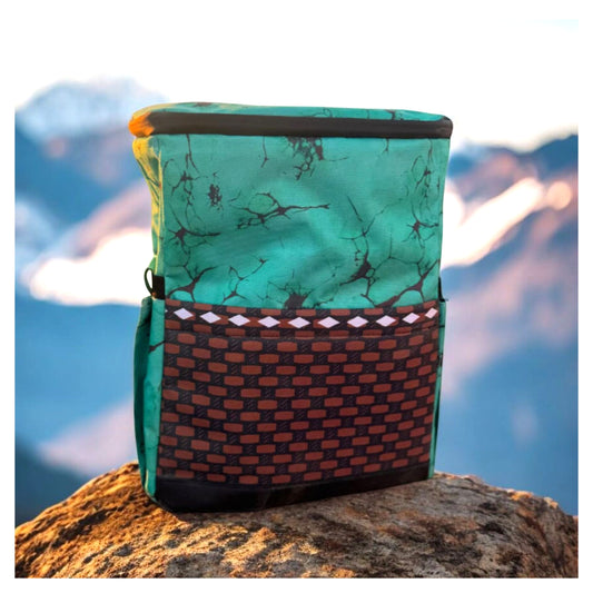 Turquoise Stone Backpack Cooler