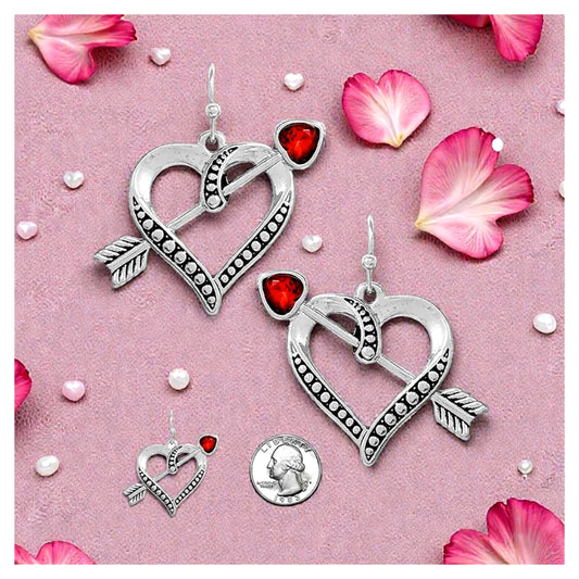 Arrow & Heart Earrings