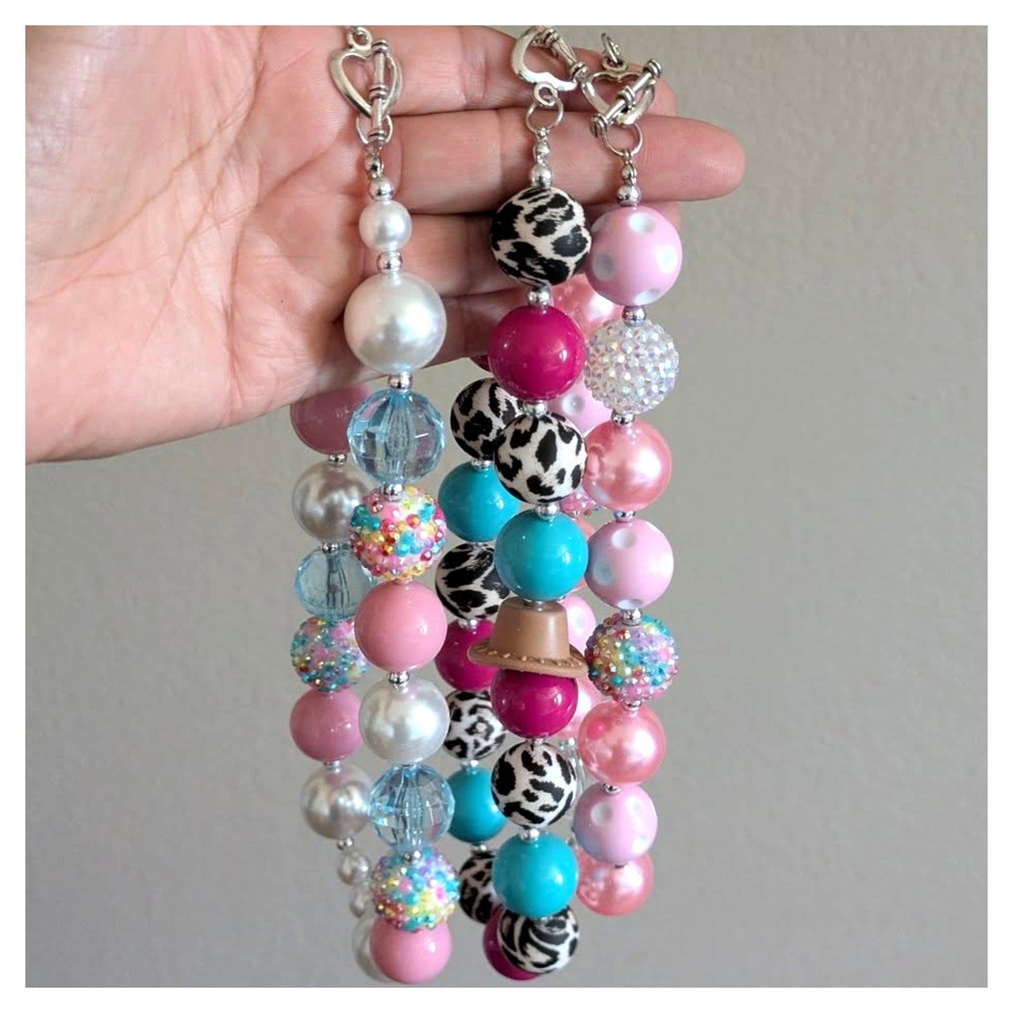 Lil Cowgirl Bubble Necklace