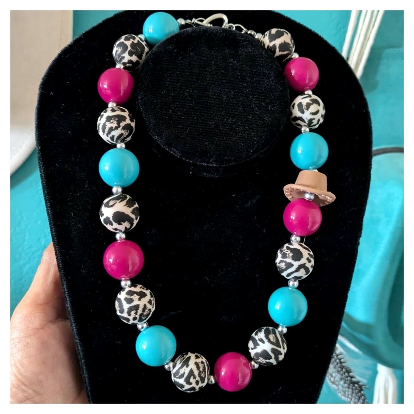 Lil Cowgirl Bubble Necklace