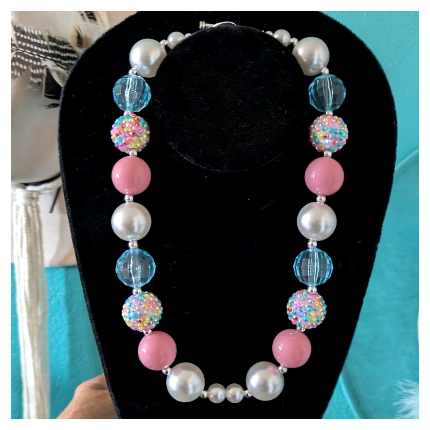 Lil Cowgirl Bubble Necklace