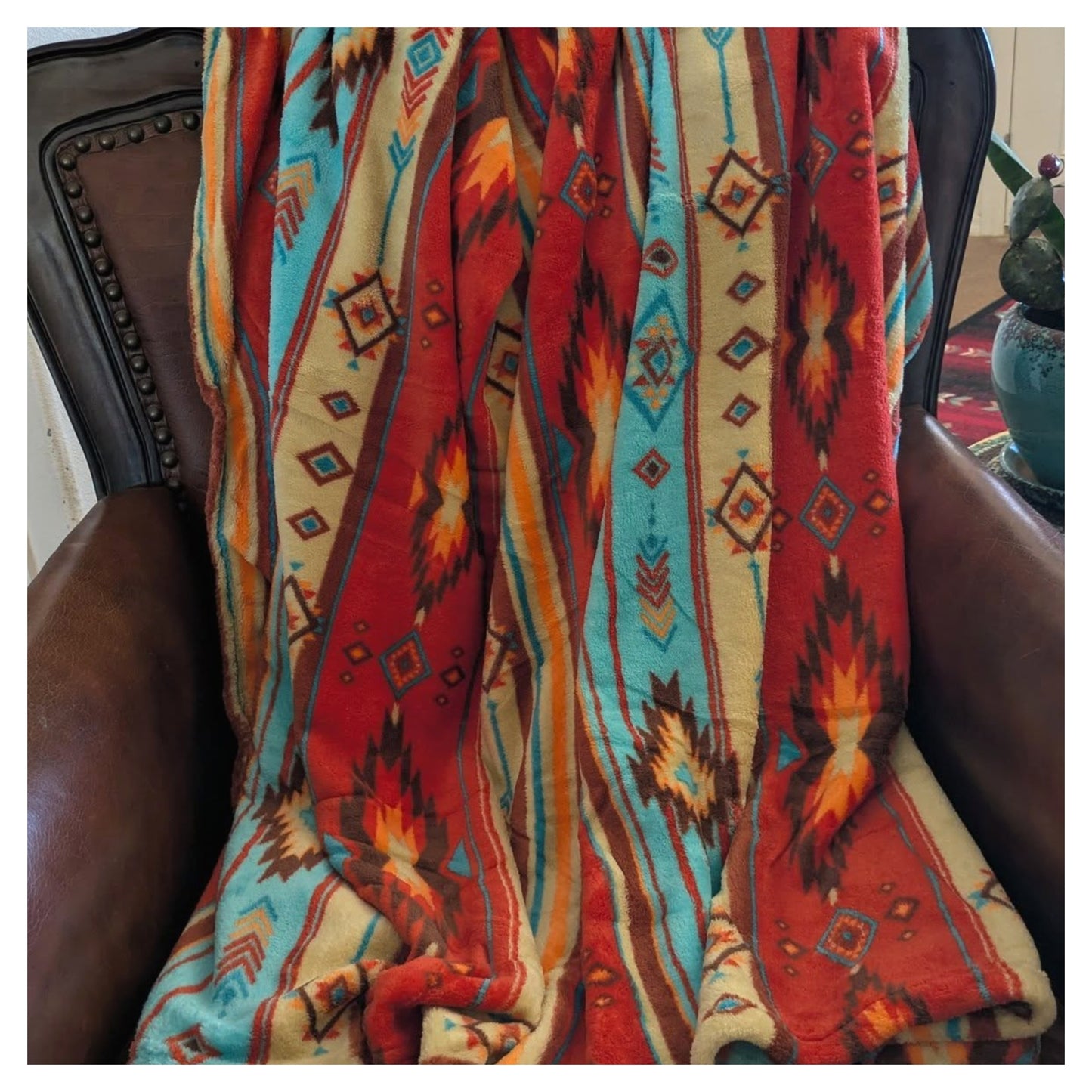Western Horizon Fleece Blanket